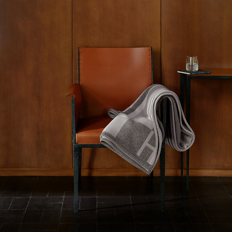 Ithaque blanket - Grey | Hermès USA